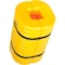 Global Industrial 42H x 24W Column Protector, 10 Column Opening, Yellow 708164YL - alternate 5